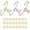 Gold A, variant on Womens Metal Alloy Initial Bangle Bracelet with Electroplated Finish Simple Letter Charm Bracelet for Anniversary