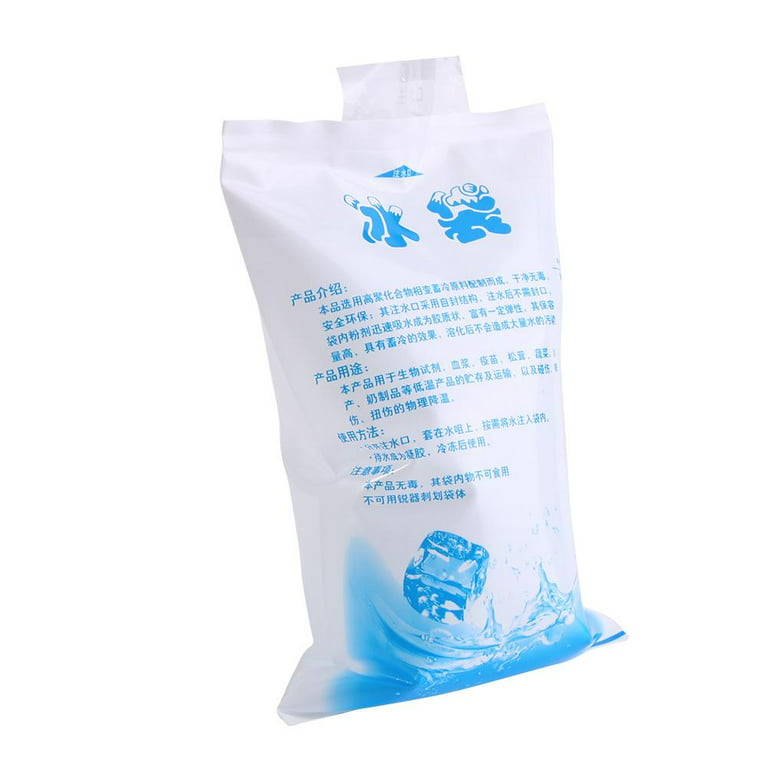 Mgaxyff Ice Bag Freezer Gel Pack 10pcs Reusable Ice Packs Gel