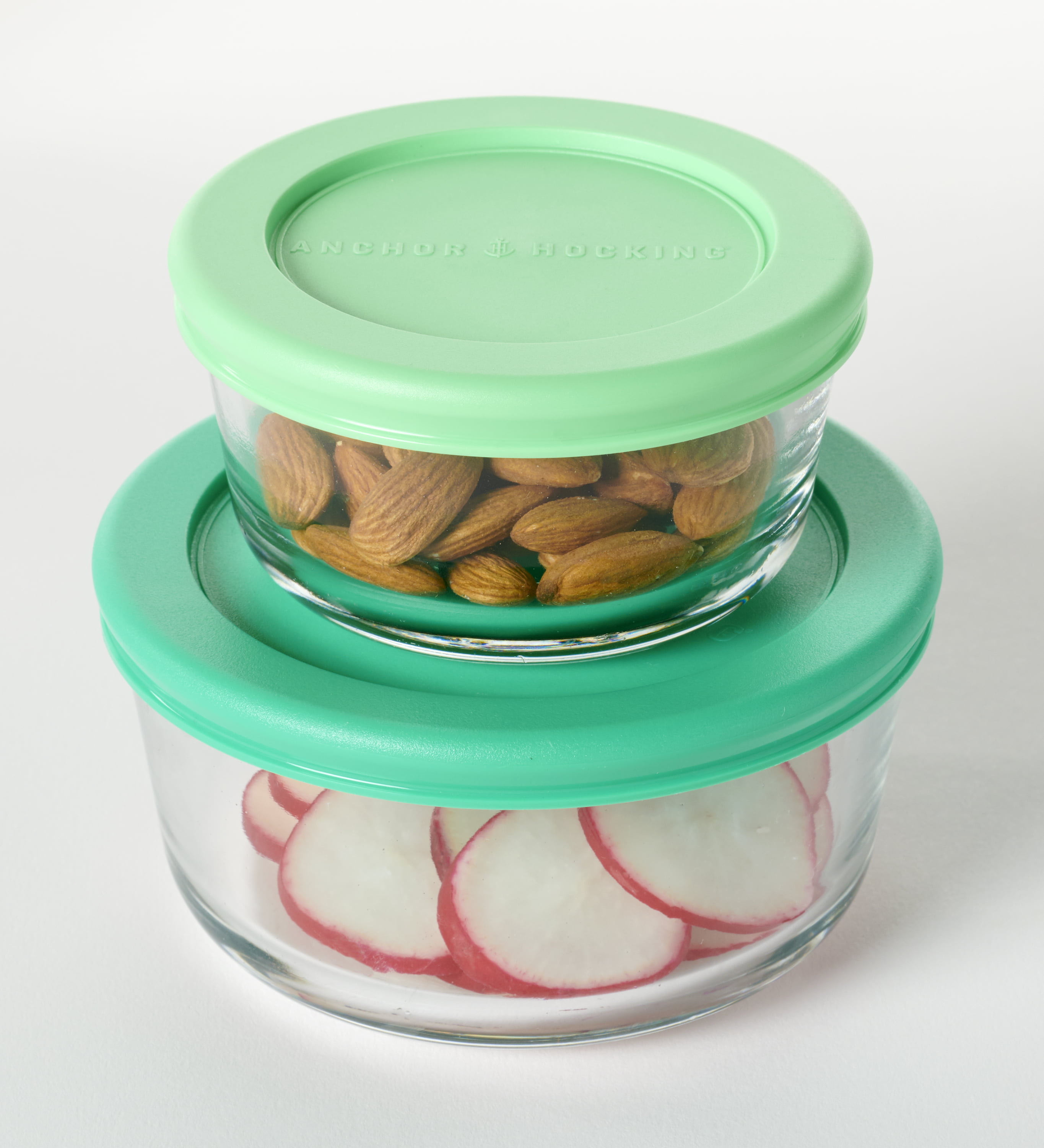 Anchor Hocking 24pc Glass Snugfit Food Storage Container Set : Target