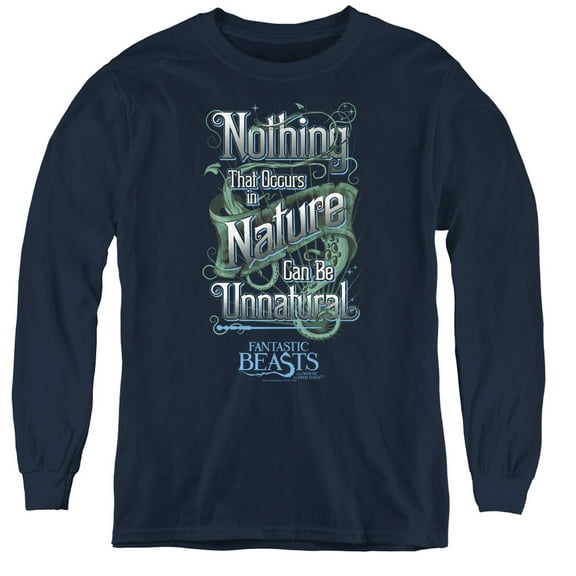 Fantastic Beasts - Unnatural - Youth Long Sleeve Shirt - Medium
