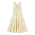 thumbnail image 2 of Ruyang Cotton Dresses for Teen Girls Sleeveless Ruffle Formal Party Dresses Summer Elegant Princess Birthday Dresses, 2 of 9
