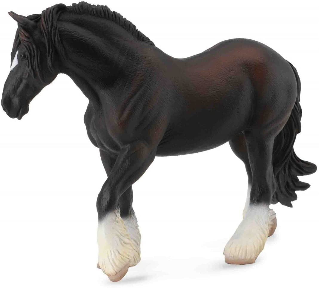 Papo Horses Black Shire Horse NEW 
