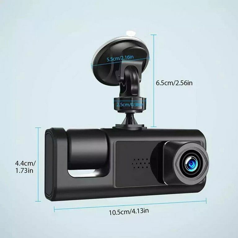 US HD 1080P Car Lens Dash Cam Front/Rear/Inside Video Recorder Camera G- sensor 