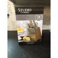 thumbnail image 1 of Studio Cuisine Ensemble de Couteaux en Acier Inoxydable 14 Pcs, 1 of 9
