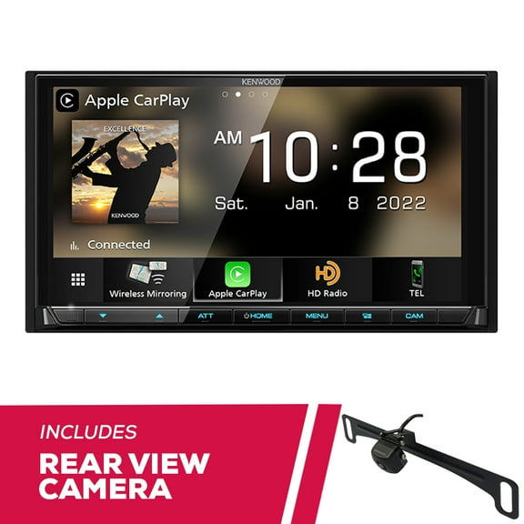 New Kenwood DMX958XR 6.8" Digital Multimedia w/ Universal Rear View Camera