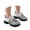 Silver, variant on LYHao Girls Fashion Glitter Ballet Soft Sole Party Shoes For Toddler Kids Casual Performance ,Girls Boots Sizes 10 Black(3.5-4 Years)