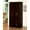 Espresso, variant on ACME Olean 2-Drawers and 3-Doors Wooden Bedroom Wardrobe in Espresso