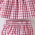 thumbnail image 5 of Toddler Girl Clothes Summer Toddler Girl Set Summer Clothes Girl Toddler Girl Clothes Baby Girl Summer Outfits Sleeveless Shirts Tops Shorts Set For Girl Clothing, 5 of 8
