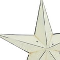 thumbnail image 4 of DecMode Cream Metal Star Wall Decor (3 Count), 4 of 10
