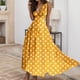 thumbnail image 1 of Vestidos Para Mujer Verano Vestido Informal de Playa Sin Mangas Con Escote En V y Estampado de Lunares Degradados A La Moda y Sexy Para Mujer, 1 of 4