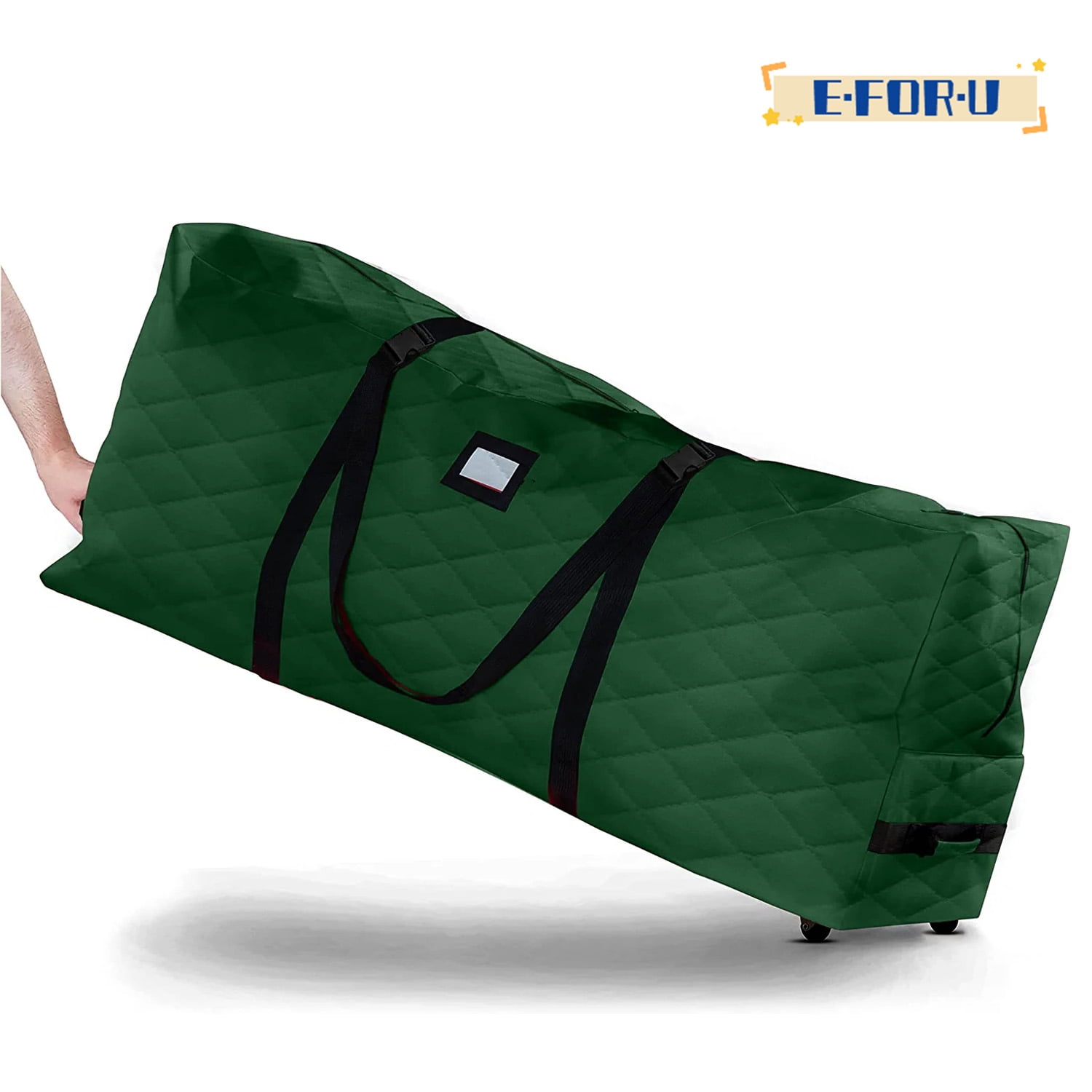 Rolling Christmas Tree Storage Bag Quilted Christmas Tree Storage Box