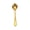 Gold, variant on Shell Shape Stir Spoons (304) Stainless Steel Sugar Spoon Vintage 5.2inch Teaspoons for Coffee, Afternoon tea, Dessert, Espresso, Cappuccino, Demitasse, Yogurt, Home, Bar