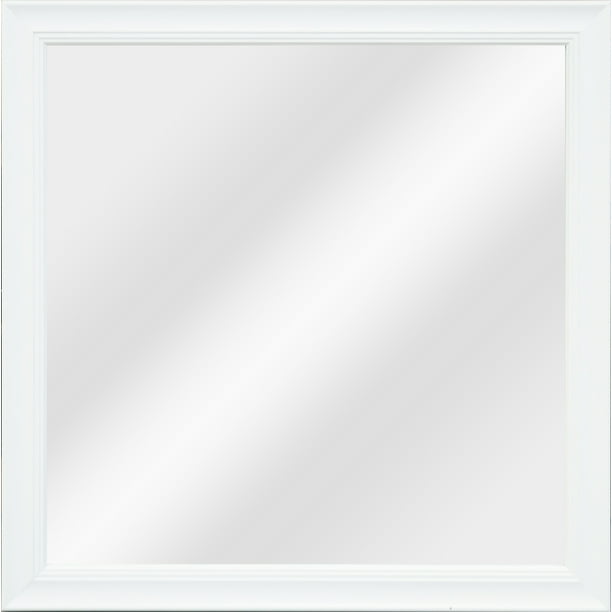 Mainstays 16" x 16" White Mirror