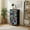 Color-4, variant on 4 Drawer Vertical Storage Dresser Marble Alcohol Ink Marble watercolor banners posters with Wood Top Fabric Pull Drawers