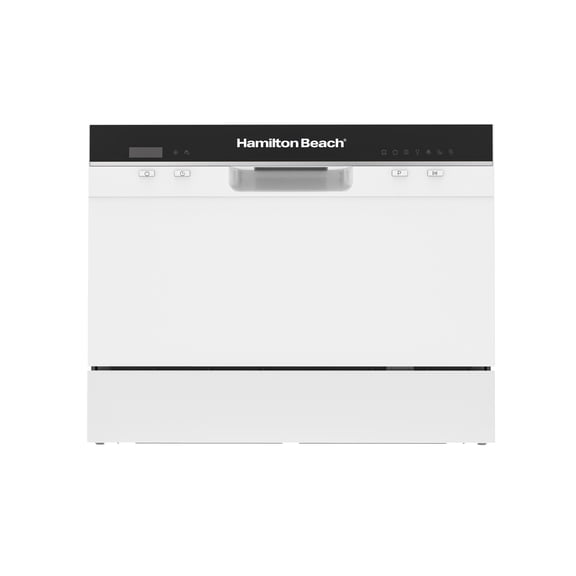 Hamilton Beach Countertop Dishwasher, White