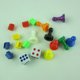 thumbnail image 5 of EeaseMX 64 piezas de ajedrez de plástico, accesorios para damas (rojo, amarillo, azul, verde, negro, blanco, morado, naranja), 5 of 7