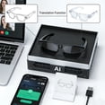 thumbnail image 6 of 2026 AI Smart Glasses: Real-time Translator, Bluetooth Music/Calls, Photo-chromatic Lenses, Video Glasses, 6 of 7