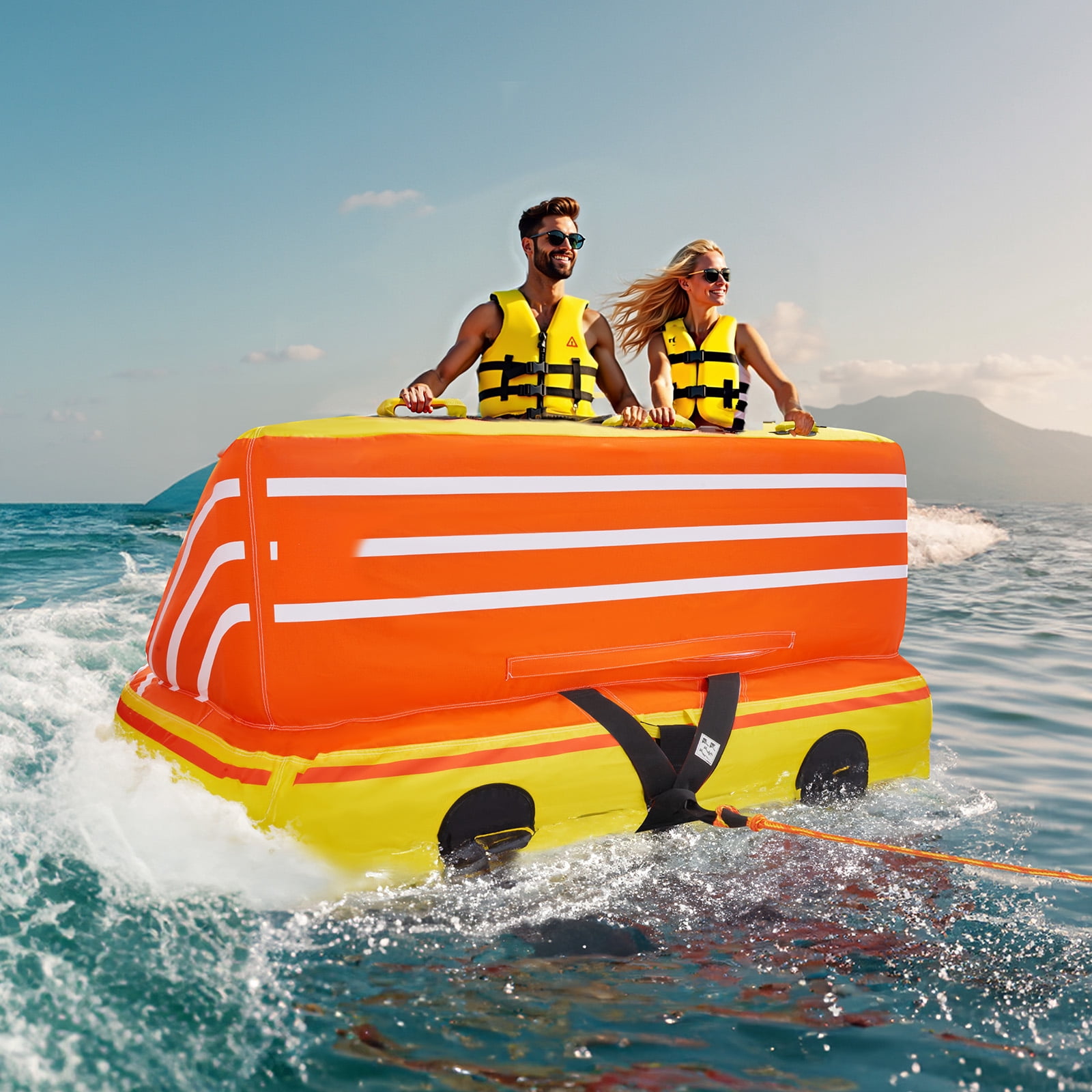 WOW Sports Big Thriller Deck Tube 340 lb Capacity Inflatable