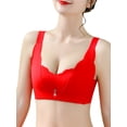 thumbnail image 1 of Women Bra Thin Padded No Underwire Soft Plus Size Bras, 1 of 8