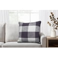 thumbnail image 5 of Mainstays, Plaid Decorative Pillow, 18''x18'', Navy, 1 Pack, 5 of 5