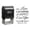 Black, variant on Printtoo Personalized Black Self Inking To Love| Laughter And Happily Ever After Wedding Favor Stamp Custom Rubber Stamper-60 x 40 mm