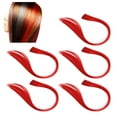 thumbnail image 3 of Clip In Hair Extensions, 5pcs 55cm Colored Clip In Hairpiece Hair Extensions For Women High Temperature Synthetic Hair For Party and Cosplay Use, 3 of 7