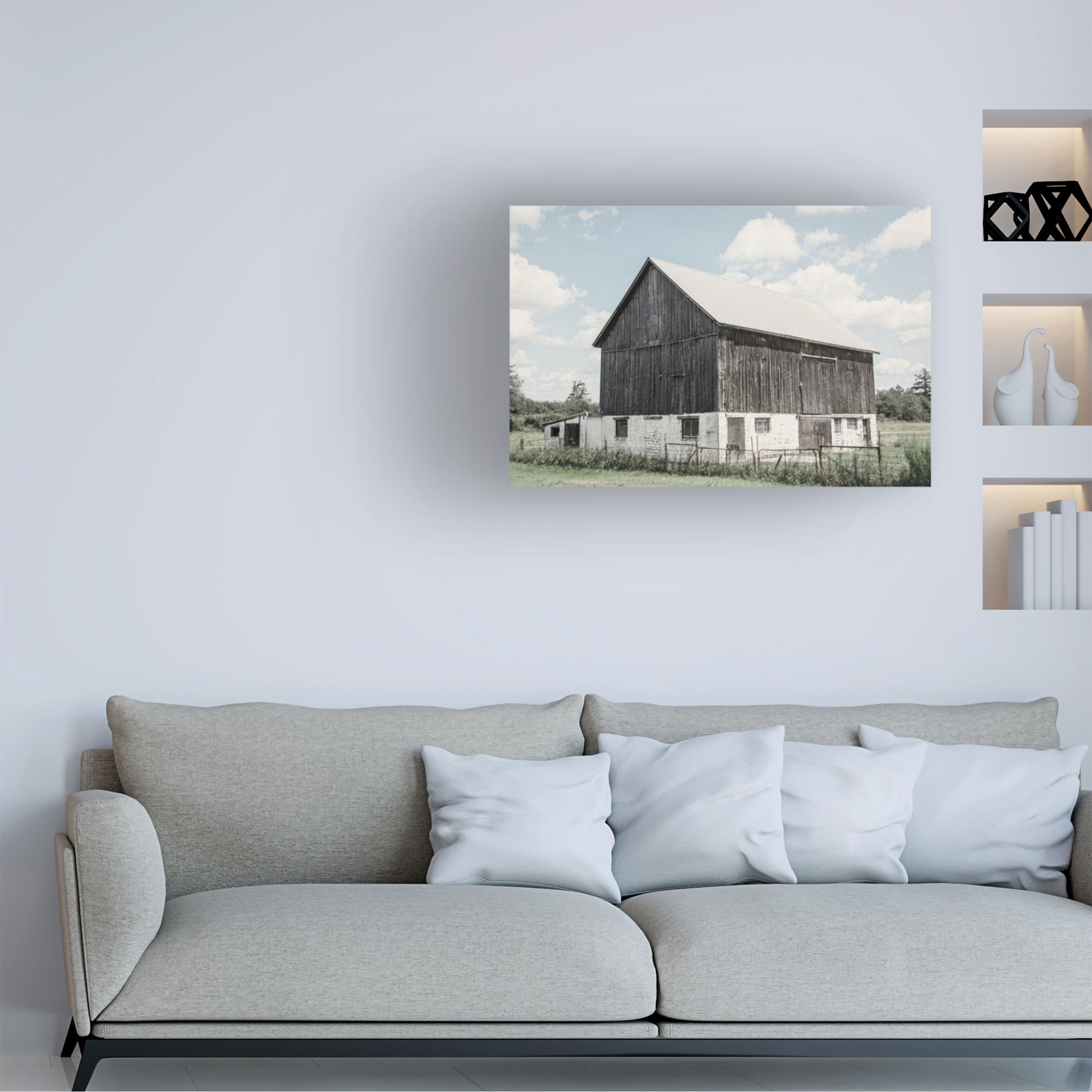 Elizabeth Urquhart 'Weathered IV' Canvas Art