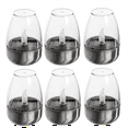 thumbnail image 2 of Solar Power Tea Lights Outdoor Candle Flameless Flicker Waterproof Table Lamp LED Candles with Dusk to Dawn 6pack, 2 of 10