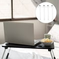 thumbnail image 2 of Weiweiguan 4 Pcs Pieds de Table Pliants Pieds de Table de Lit Robustes Pieds de Table pour Portable Durables, 2 of 7