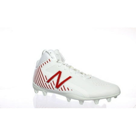 Mens Rushrd White/Red Lacrosse Cleats Size 13
