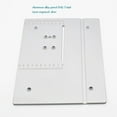 thumbnail image 3 of Amdohai Mini Table Saw Small Woodworking Electric Bench Saw Table Top Precise Scaled Aluminum Alloy Plate for Mini Table Saw Handmade Woodworking Bench Lathe Sliver, 3 of 6