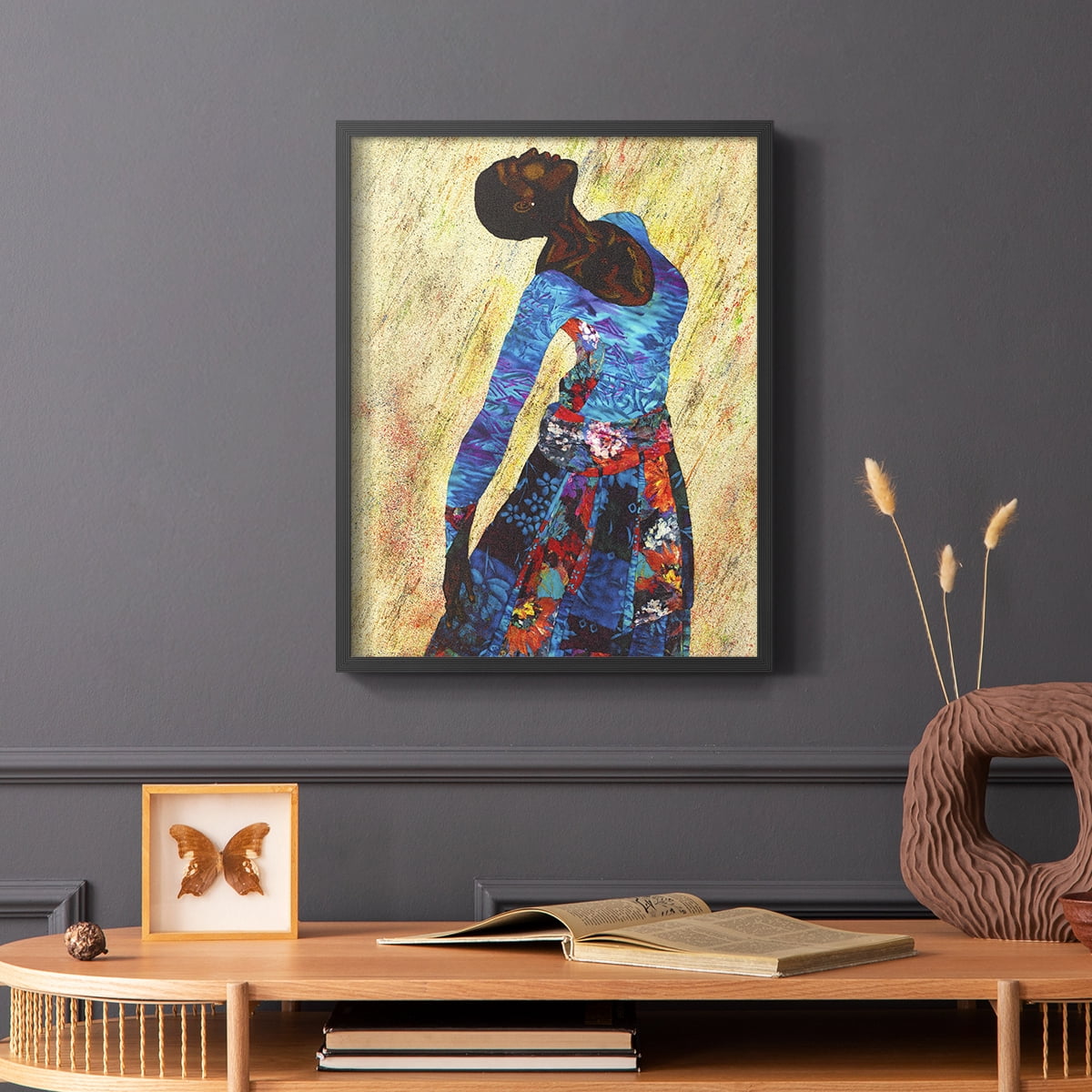 Woman Strong IV Framed Print - Solid Wood in Single Picture Frame Solid Wood 2 Framed Print