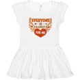 thumbnail image 3 of Inktastic Everyone Is Thankful For Me with Heart and Leaves Girls Toddler Dress, 3 of 5