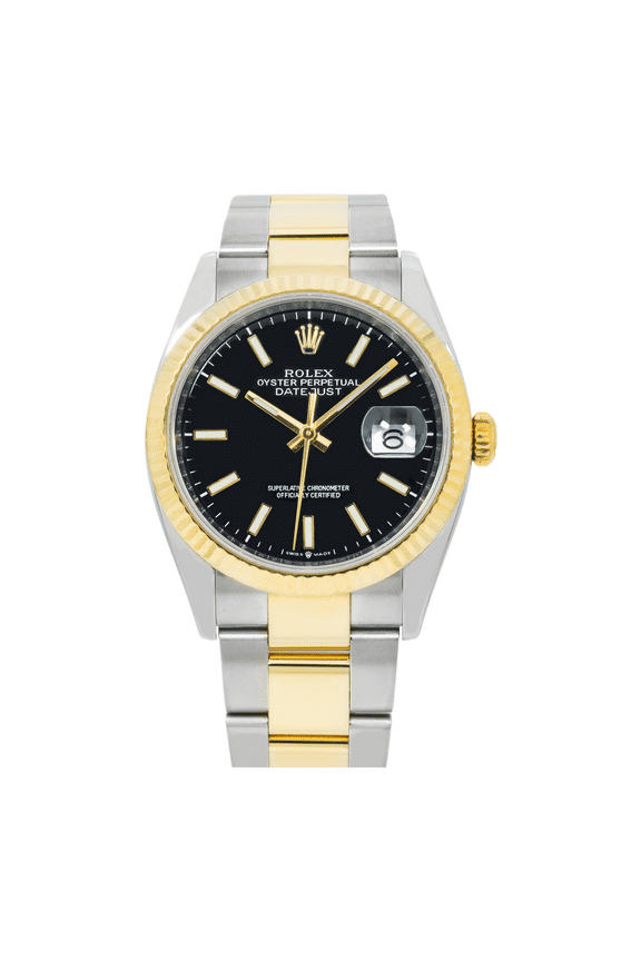 Pre-Owned Rolex Datejust 41mm Stainless Steel and Yellow Gold (126333) with Oyster Bracelet