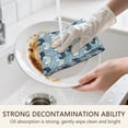thumbnail image 5 of 2 Pcs Funny Kitchen Towels,Blue Chicken Pattern Microfiber Dish Towels,Kitchen Tea Towels,Kitchen Towel Set (18" X 26"), 5 of 7