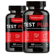Testosterone Booster (Pack of 2)– Muscle Growth – Libido Booster for Men Strength Sex Drive Endurance – Male Enhancement Pills – Male Supplement – Testosterone Supplement Pills for Men by Phi Naturals