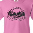 thumbnail image 4 of Inktastic Let's Go on an Adventure Mountains Youth T-Shirt, 4 of 5