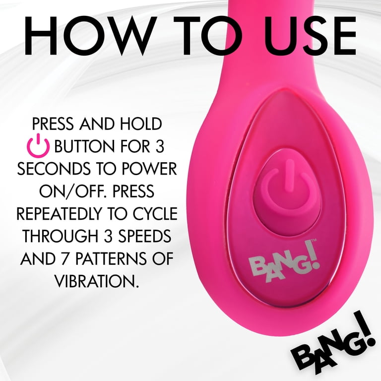 Bang! G-Spot Silicone Vibrator, Pink - Walmart.com Bang! G-Spot Silicone Vibrator, Pink - Walmart.com