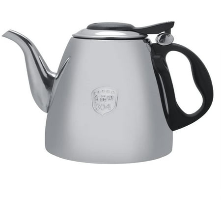 Théière En Acier Inoxydable 1.2L – Argent – Capacité 1.2/1.5L – Neuve