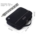 thumbnail image 3 of Montana West Bible Cover with Leather Bookmark Crossbody Church Protective Book Bag, Black-A, 3 of 7