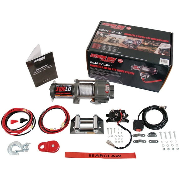 Extreme Max 5600.3072 Bear Claw ATV Winch - 3100 lbs.