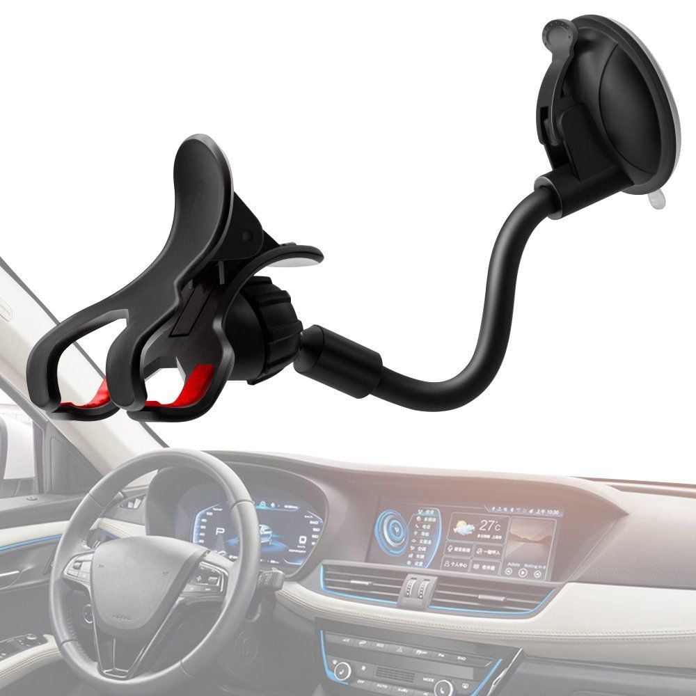 CAR UNIVERSAL MOVEABLE INTERIOR REAR VIEW VANITY MIRROR WITH SUCKER MOUNT