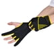 thumbnail image 3 of 1 par de guantes de ciclismo unisex para bicicleta de montaña, guantes antitranspirables para deportes de interior. Amarillo L XL, 3 of 9