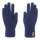 thumbnail image 2 of Guantes de invierno con pantalla táctil, de punto, térmicos, para deportes al aire libre, para hombre y mujer Azul marino, 2 of 8
