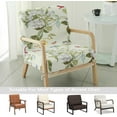thumbnail image 4 of Housse de Chaise Moderne Mi-Siècle Imprimée Extensible pour Fauteuil de Lecture Housses de Chaise de Salon (Fleur), 4 of 6
