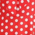 thumbnail image 6 of Women's Casual Tennis Dress Elegant Square Neck Short Sleeves Bow Design Modern Everyday Dress for Daily Wear Red S, 6 of 8