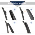 thumbnail image 2 of Unique Bargains 400mm Vehicle Rear Wiper Blade Arm Set for Audi A4 Avant 2008-2016, 2 of 8