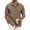 Light Brown, variant on Mens Dress Shirt Long Sleeve Slim Fit Button Down Shirt Business Soft Solid Formal Shirt Light Brown L