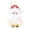 Santa Claus, variant on chaungfeng Plush Bells Dolls Christmas Ornaments, 5.1 Inch Bell Santa Claus Elk Deer Snowman Bear Pendant, for Xmas Tree Holiday Party Decoration Gift, Winter Xmas Tree Decorations