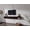 Black+Walnut-47", variant on FloatiCasa 47-inch Wood Grain Floating TV Stand, Wall-Mounted Media Console with 1 Door & 2 Open Shelves, for TVs up to 50", Black & Walnut
